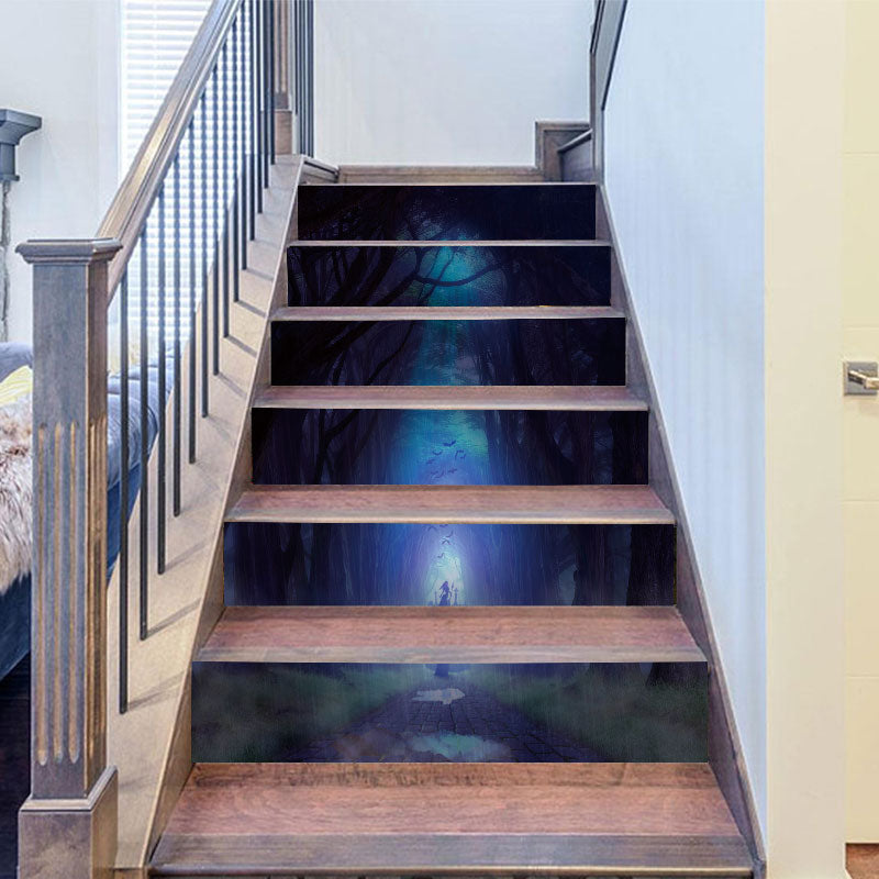 Miico LT007 Halloween Sticker  Stair Sticker Watproof Wall Sticker Removable Sticker