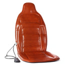 DC 12V Car Household Heated Full Body Massage Seat Cushion Back Lumbar Pain Relief Vibration Massager AC 110V-240V