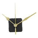 20mm Shaft Length Gold Hands Quartz Wall Clock Silent Movement Mechanism Repair Parts