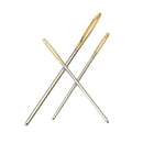 18Pcs 3 sizes Large Knitting Sewing Needles Gold Eye Needle Embroidery Tapestry DIY Tools