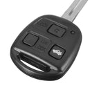 Car 3 Button Uncut Ignition Key Keyless Entry Remote Fob 4C Chip for Lexus GS300