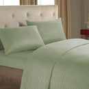 Honana Striped Bed Sheet Set 3/4 Piece Highest Quality Brushed Microfiber Bedding Sets