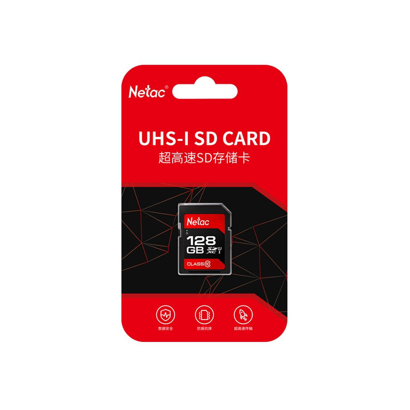 Netac P600 UHS-I U1 Class 10 80MB/s SD Card Memory Card 32GB 64GB 128GB