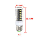 E27/E14/E12/B22/G9/GU10 LED Bulb 6W SMD 4014 96 600LM Pure White/Warm White Corn Light Lamp AC 220V