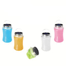 Outdoor Fishing Folding Solar Light IPX7 Waterproof Powered LED Lantern Silicone Bottle