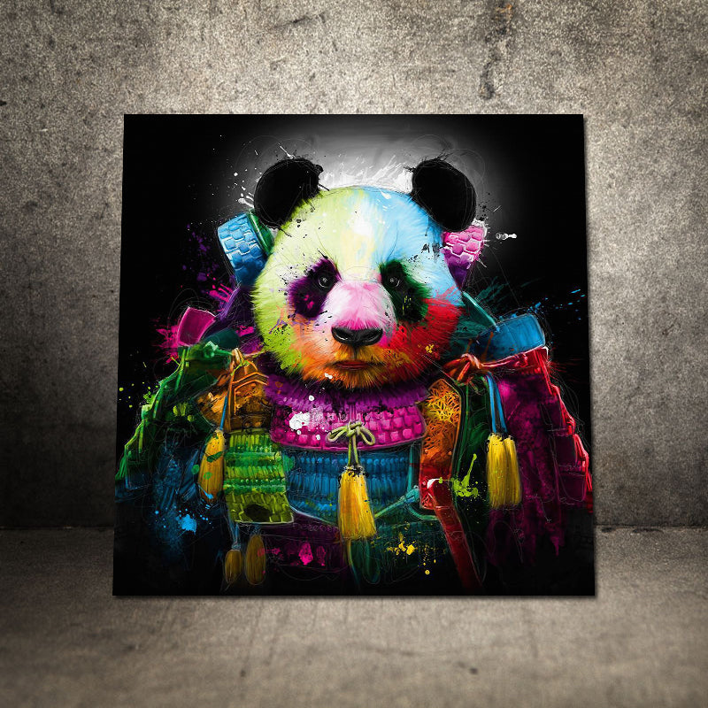 Miico Hand Painted Oil Paintings Animal Panda Paintings Wall Art For Home Decoration