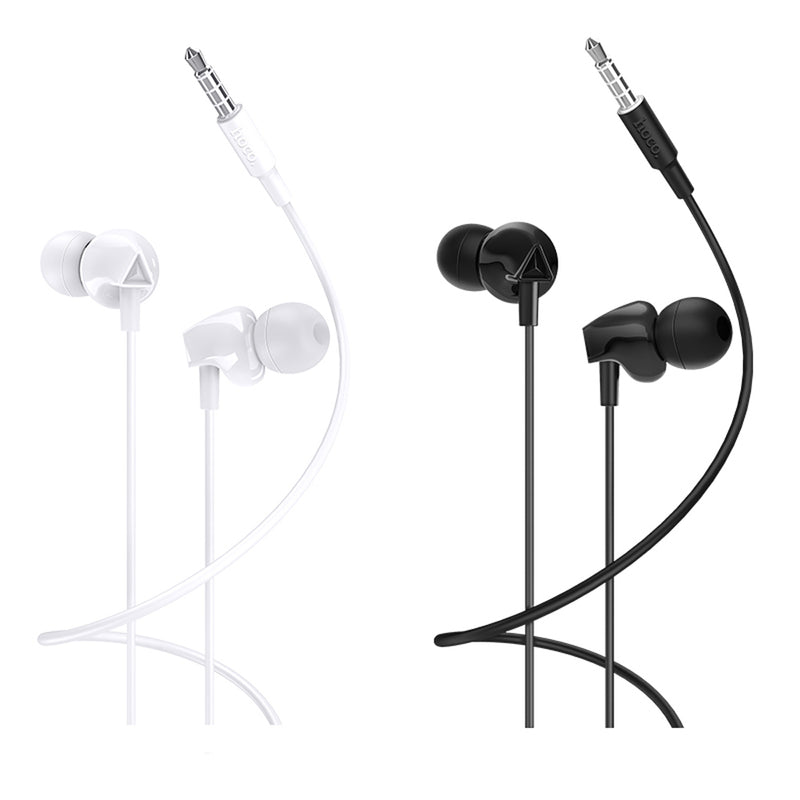 HOCO M60 3.5mm Wired Portable Foldable In-ear Stereo Sports Hifi Earphone With Mic