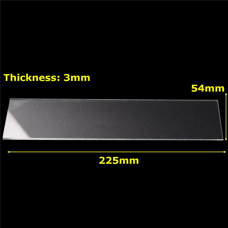 2Pcs 225x54mm Acrylic Clear Cutting Embossing Board Plates for Sizzix Big Shot