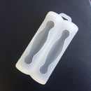 Honana 18650 Dual Battery Silicone Cases Protective Covers Colorful Soft Rubber Skin Storage Box