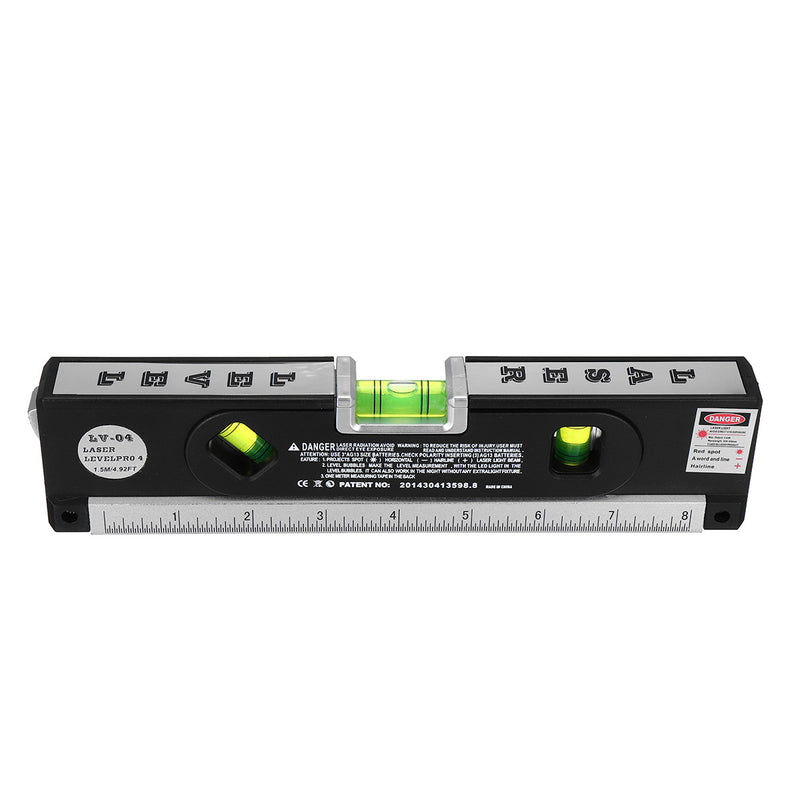 LASER LV04 650nm Aluminium Plate Laser Tool Spirit Level Mini Laser Levels Laser Leveler