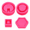 3D Silicone Flower Pot Mold Succulent Plant Concrete Vase DIY Craft Mould Decorating