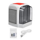 DC5V 380ml Air Conditioner Fan Mini Cool Bedroom Desk Portable Cooler Cube Water USB Silent