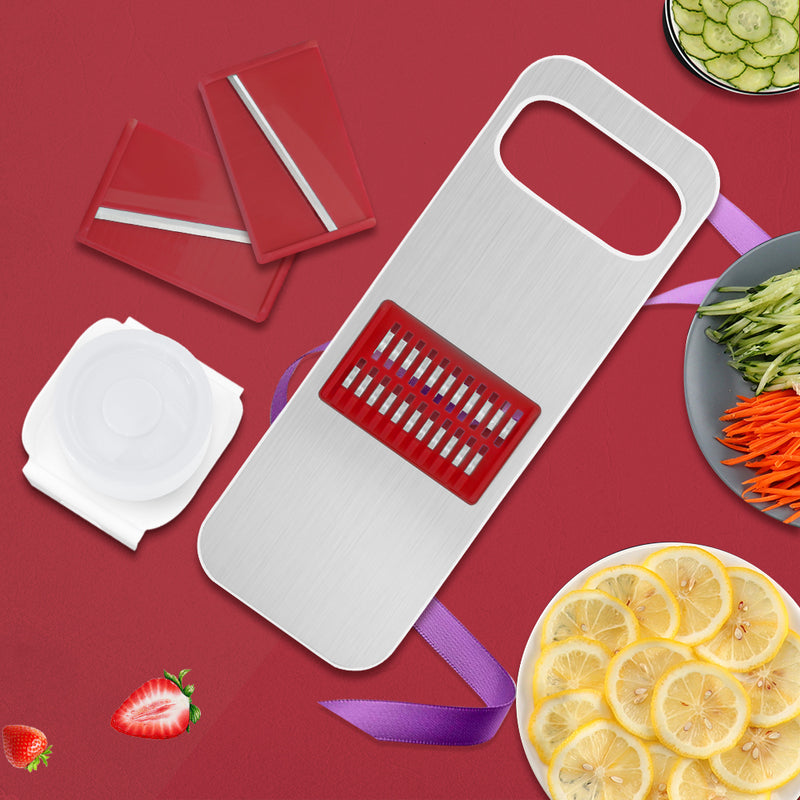 XYJ-007 Multifunctional Stainless Steel Cutter Slicer Vegetable Cutter With Three Replaceable Blades
