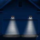 Solar Power 8 LED Wall Light Outdoor Waterproof IP65 Garden Fence Lamp