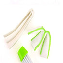 Double Head Car Airbrush Air Condition Louver Instrument Panel Cleaning Tool