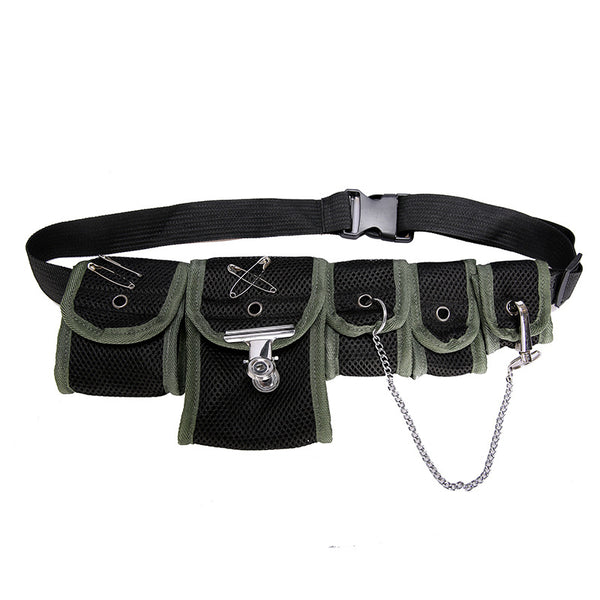 Outdoor Tactical Waist Bag Multi-Pocket Tactical Function Bag Crossbody Bag