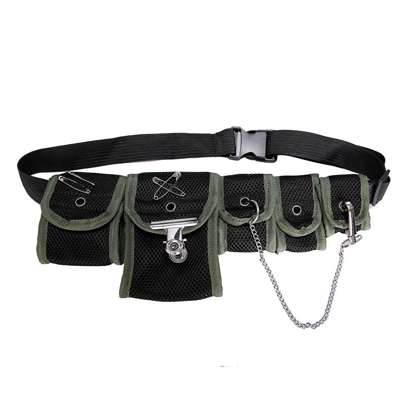 Outdoor Tactical Waist Bag Multi-Pocket Tactical Function Bag Crossbody Bag