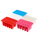 Ice Cream Mold 10 Cells Frozen Ice Cream Mould Maker Popsicle Yogurt Ice DIY Decorations