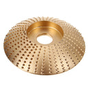 85x16mm Golden Wood Carving Disc Wood Grinding Wheel Rotary Tool Abrasive Sanding Disc