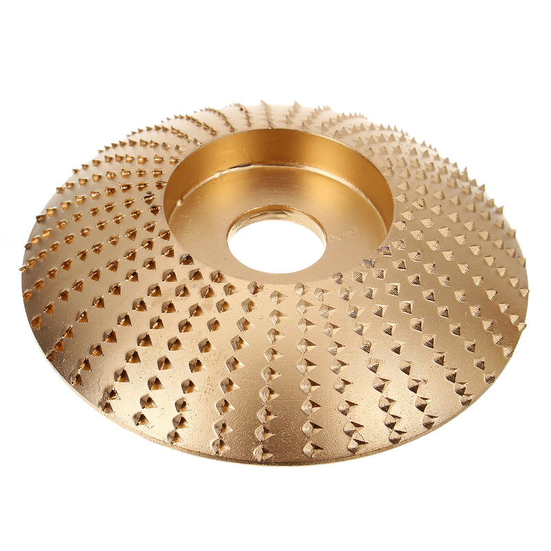 85x16mm Golden Wood Carving Disc Wood Grinding Wheel Rotary Tool Abrasive Sanding Disc