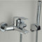 Modern Bathroom Tap Tub Shower Faucet Wall Mount Shower Head Bath Faucet Valve Mixer