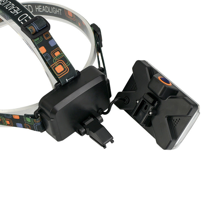 XANES SYT005 1100LM Headlamp 4 Modes Cycling Night Warning Light Camping Hunting Portable Emergency Lantern 18650