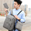 Xmund XD-DY30 3Pcs Backpack Set 20.8L 15.6-inch USB Charging Laptop Bag Waterproof Shoulder Bag Pen Bag For Camping Travel