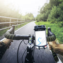 RAXFLY Elastic Adjustable Buckle Bicycle Bike Handlebar Mount Phone Holder for Xiaomi Mobile Phone