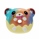 Areedy Galaxy Donuts Bear Eating Watermelon Squishy 13CM Licensed Slow Rising With Packaging