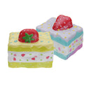 Kiibru Strawberry Mousse Cake Squishy 10*8*8.5CM Licensed Slow Rising With Packaging Collection Gift