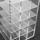 Acrylic Lipstick Organizer Lip Gloss Makeup Holder & 24 Spaces Cosmetics Storage Display
