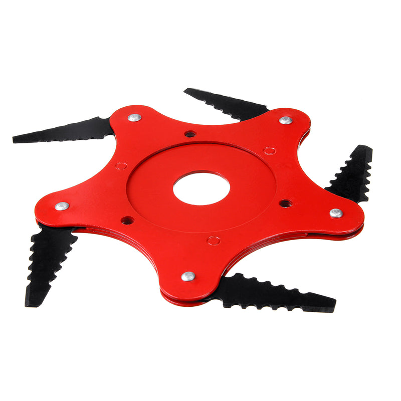 Upgrade 5 Sawtooth Steel Blades Trimmer Head Lawn Mower Grass Weed Eater Brush Cutter