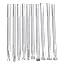 45Pcs Leather Craft DIY Work Handmade Stitching Carving Engraving Woking Tool