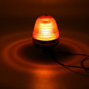 60 LED Emergency Flash Strobe Rooftop Rotating Beacon Warning Light Amber 12-24V