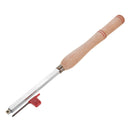 Drillpro Wood Turning Tool Wood Handle with Titanium Coated Wood Carbide Insert Cutter Square Shank Woodworking Tool