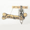15cm Skeleton Escape Haunted House Halloween Skull Decoration Hanging Plastic Skeletons Tricky