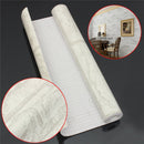 10m White Grey Brick Stone Prepasted Adhesive Contact Paper Wallpaper Roll Wall Art Decor