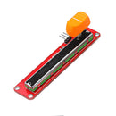 3pcs Double Analog Potentiometer Module With Slide Potentiometer Slip Adjustable Resistance For