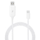Bakeey 3A Flowing Light Micro USB Smart Power-off Fast Charging Data Cable 1M For Smart Phone Tablet