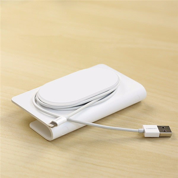 Ugreen Wall Charging Holder Mobile Stand Adhesive Strips Phone Charger Mount for iPhone Samsung HTC