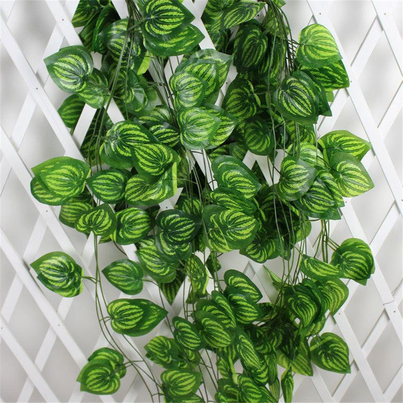 Artificial Trailing Ivy Vine Leaf Ferns Greenery Garland Plants Foliage Flowers Decorations