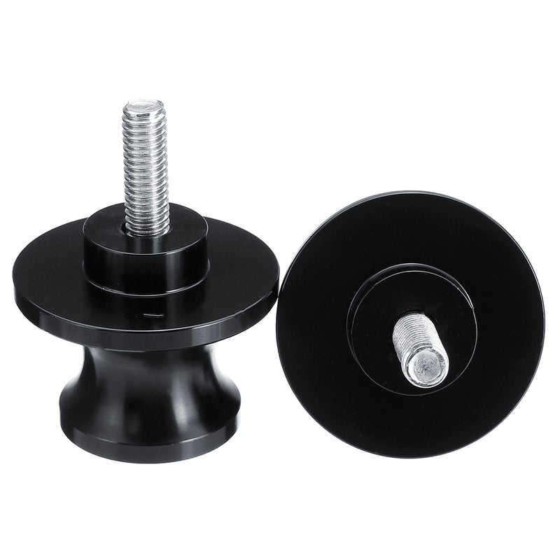 6MM M6x1.25mm Motorcycle Paddock Stand Bobbin Adapter Swing Arm Slider For Yamaha YZF R6 R1 98-11