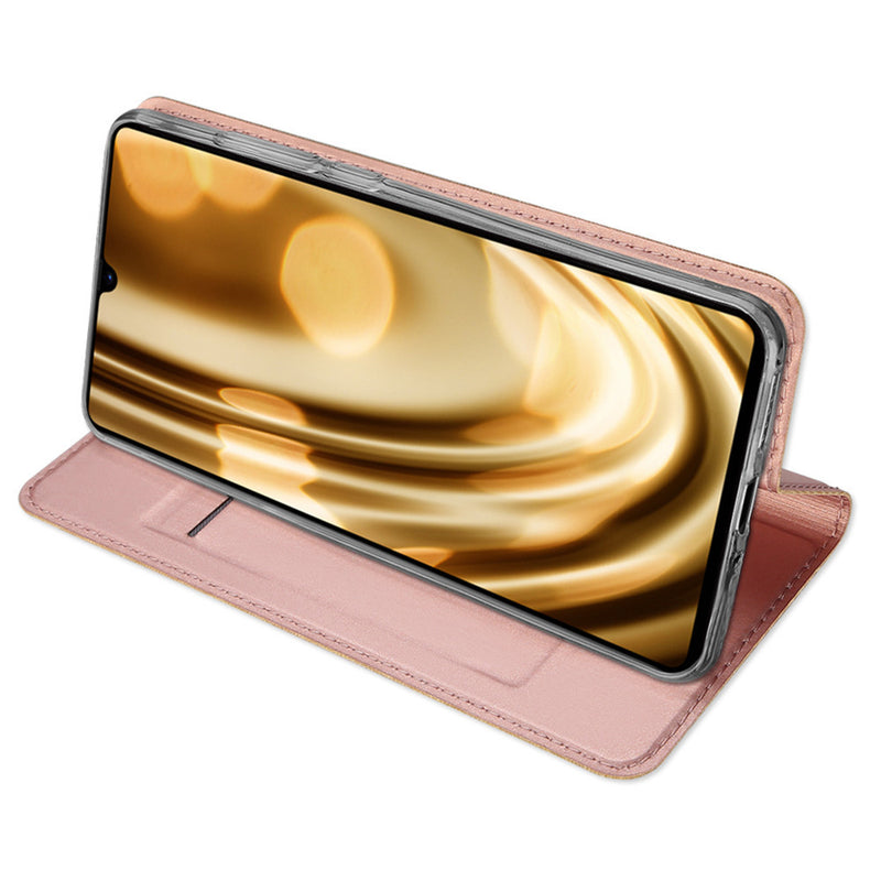 DUX DUCIS Flip Magnetic Adsorption PU Leather Card Slot Full Cover Protective Case for Huawei Mate 20 Pro