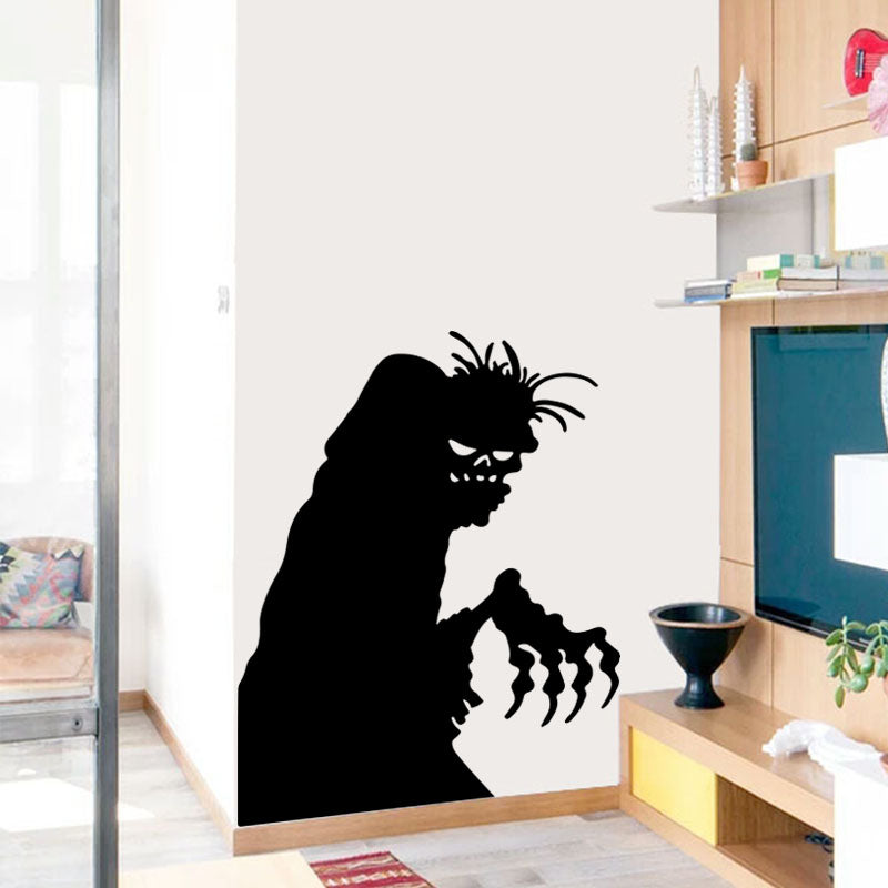 Miico FX3018 Halloween Sticker Monster Pattern Sticker Removable Wall Stickers For Halloween Room Decoration