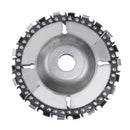 4 Inch Grinder Disc with Chain 22 Tooth Fine Cut Chain Wood Carving Disc