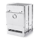 Stainless Steel Square Folding Portable Barbecue BBQ Grill Stove Compact Charcoal Outdoor Camping Cooker