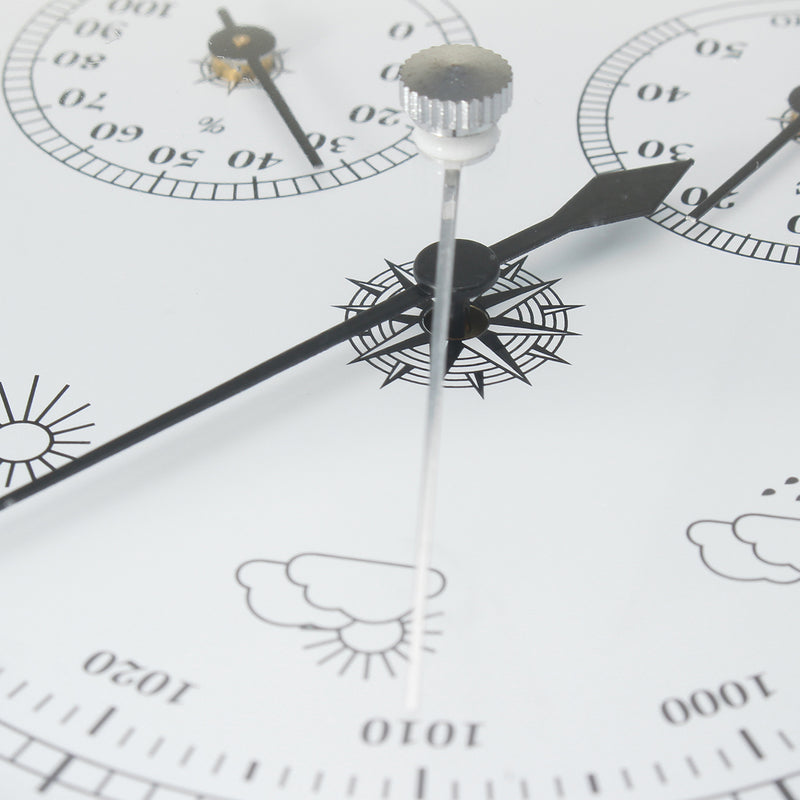 130mm 970~1040hPa Wall Hanging Weather Station Thermometer Barometer Hygrometer