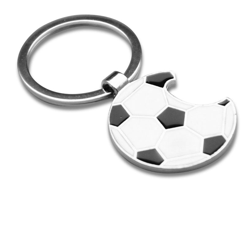 Honana Football Metal Key Beer Bottle Opener World Soccer Cup Fans Key Chains Home Club Decoration