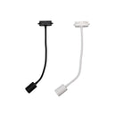 AC110-220V 50W E27 Hanging Lamp Holder for Track Light Rail Suspension with 40cm Flexible Tube