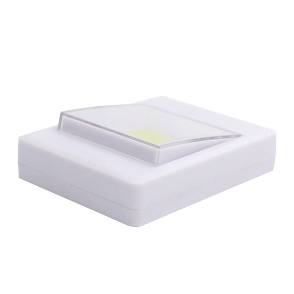 Mini COB LED Wall Switch Night Light for Closet Magnetic Battery Operated Camping Emergency Lamp